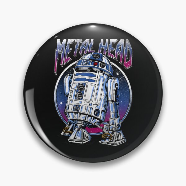 Item preview, Star W4rs R2D2 Metal Head Vintage DIsney+ designed and sold by forthelovat12.