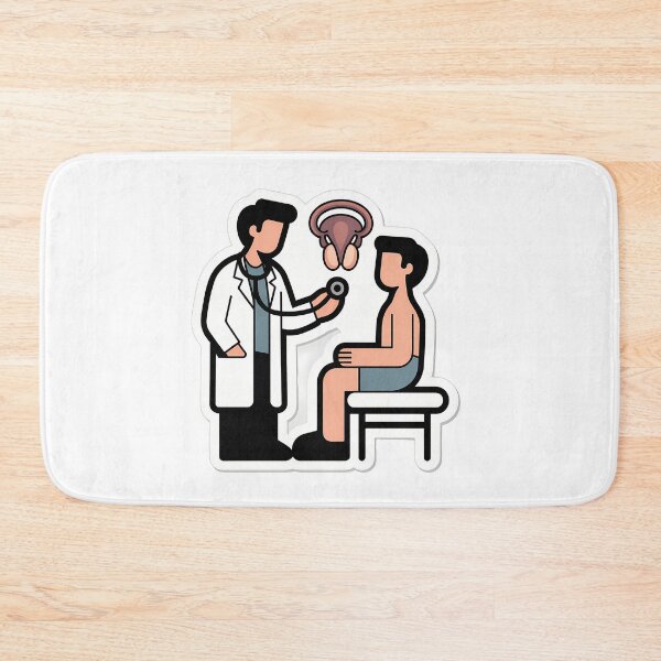Item preview, Minimalist Prostate Health Awareness Illustration designed and sold by NiftyWrx.