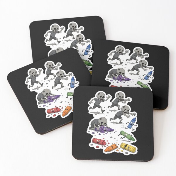 Item preview, Zombie Stickmen Chasing & Eating Crayons designed and sold by THMKagutsuchi.