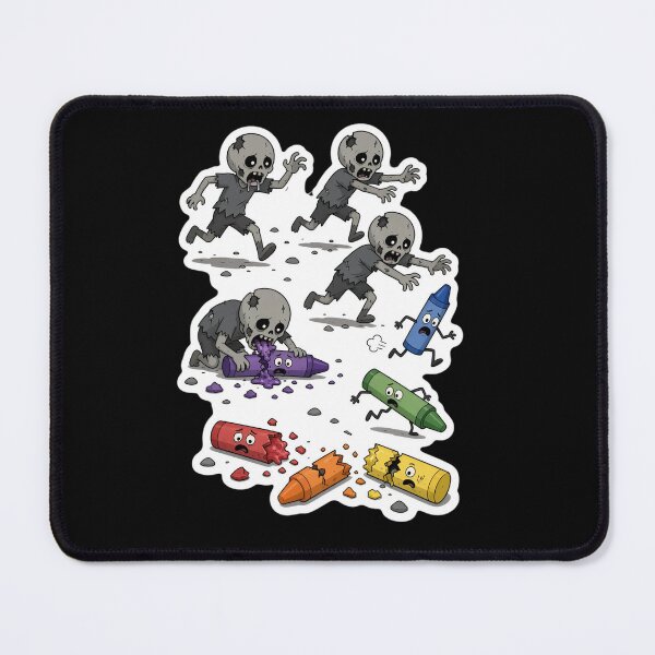Item preview, Zombie Stickmen Chasing & Eating Crayons designed and sold by THMKagutsuchi.