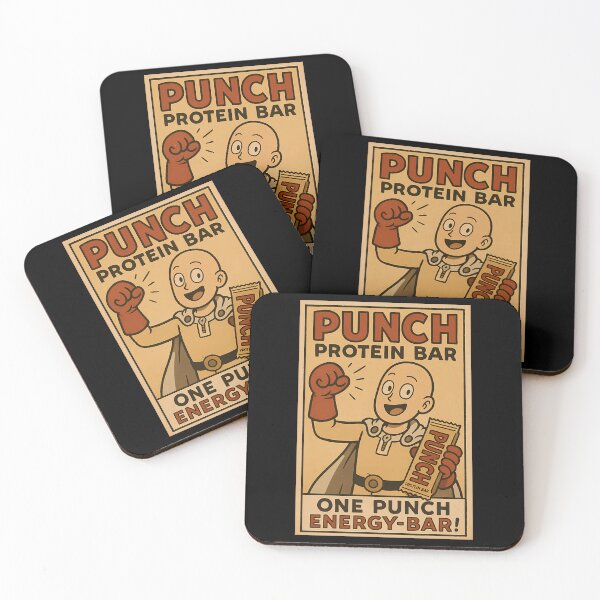 Item preview, Bald Superhero Raising Fist Holding Wrapped Snack Food designed and sold by jestemjaros.