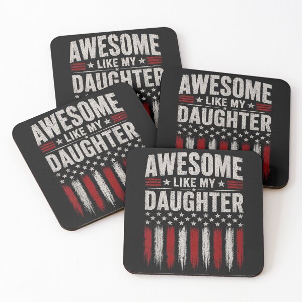 Item preview, Awesome Like My Daughter Funny Men Dad Father's Day designed and sold by forthelovat12.