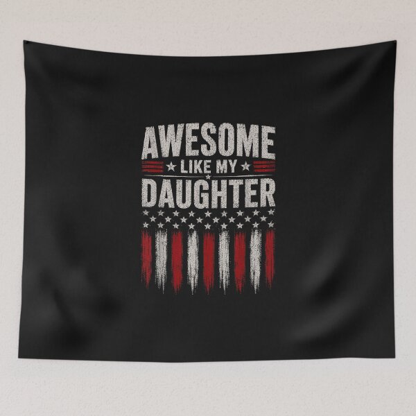 Item preview, Awesome Like My Daughter Funny Men Dad Father's Day designed and sold by forthelovat12.