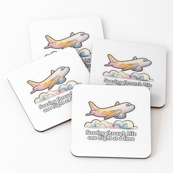 Item preview, Soaring Through Life Airplane Art designed and sold by NiftyWrx.