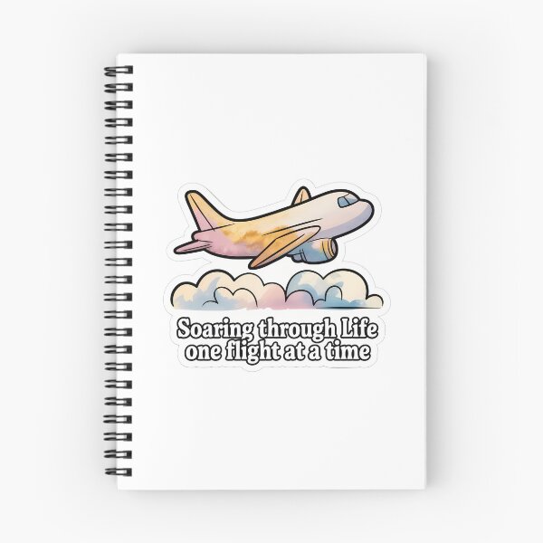 Item preview, Soaring Through Life Airplane Art designed and sold by NiftyWrx.
