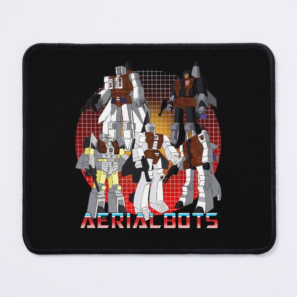 Item preview, Squad Leader Mecha Jet Robot Team designed and sold by RuthieSharron.
