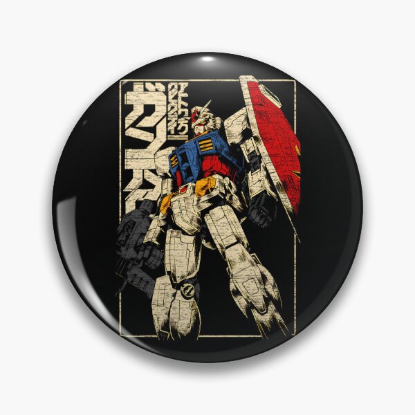 Item preview, Giant Combat Mecha Robot Holding Shield And Beam Rifle designed and sold by jestemjaros.