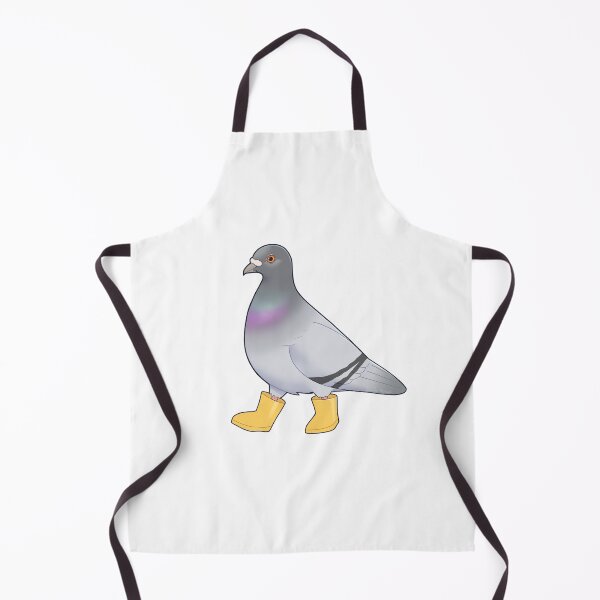 Item preview, Pigeon in Rain Boots designed and sold by Sonderdaisies.