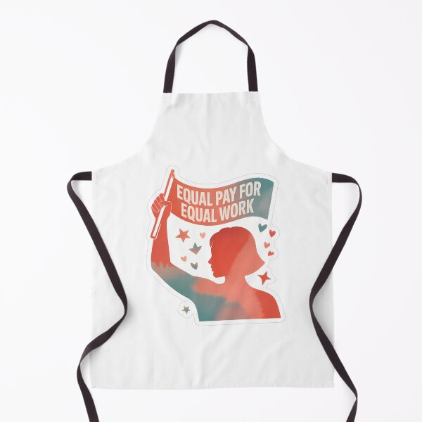 Item preview, Equal Pay for Equal Work Silhouette designed and sold by NiftyWrx.
