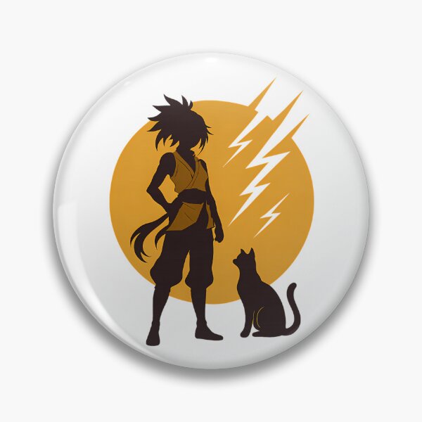 Item preview, Female Ninja Silhouette Standing Beside Black Cat Under Yellow Moon designed and sold by jestemjaros.