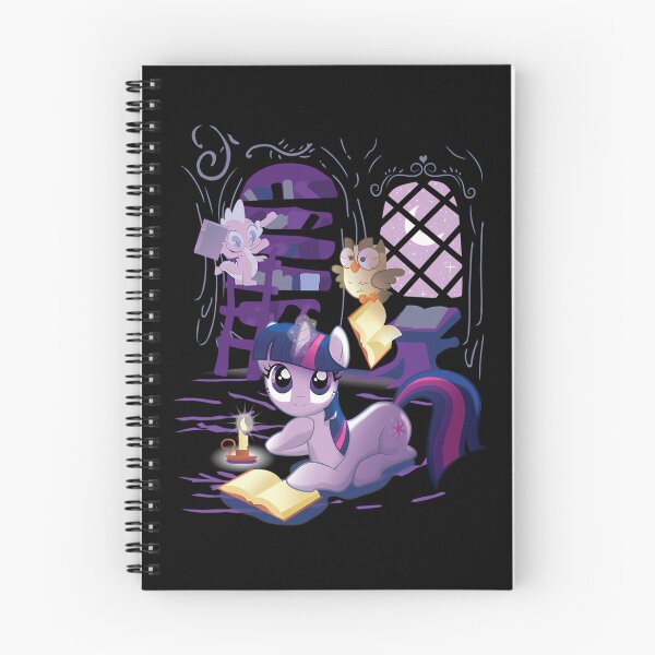 Item preview, Unicorn Pony Reading Book Beside Candle In Library With Friends designed and sold by jestemjaros.