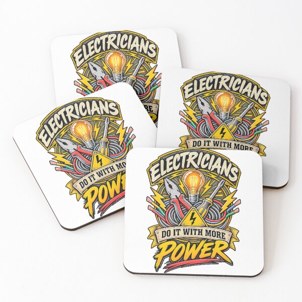 Item preview, Electricians Do It With More Power – Funny Electrician designed and sold by GottaPics.