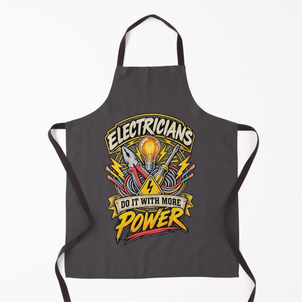 Item preview, Electricians Do It With More Power – Funny Electrician designed and sold by GottaPics.