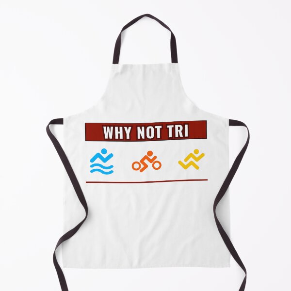 Item preview, Why Not Tri? Swim Bike Run Triathlon Motivation designed and sold by endurothreads.
