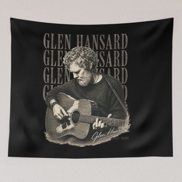 Item preview, Glen Hansard Vintage Irish Folk Rock Music Tribute designed and sold by DavidThe1.