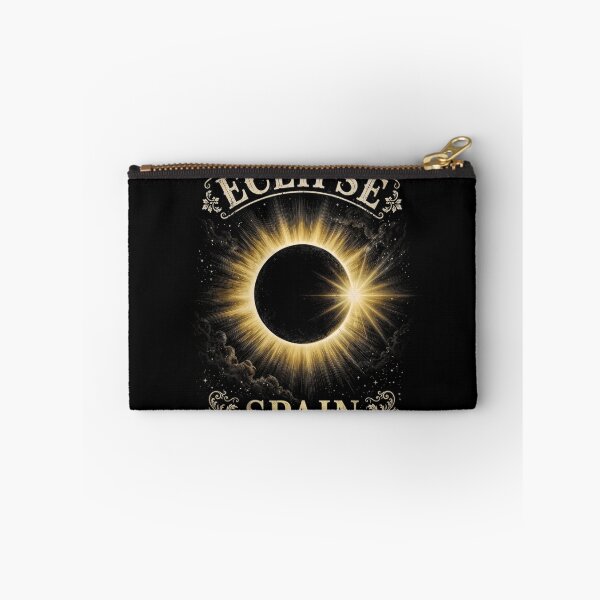 Item preview, Eclipse Spain 2026 Solar Eclipse Vintage Celestial  designed and sold by Zizo-DR44.