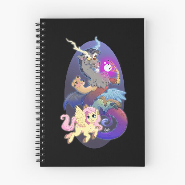 Item preview, Pegasus Pony Flying Below Chaotic Chimera Monster designed and sold by jestemjaros.