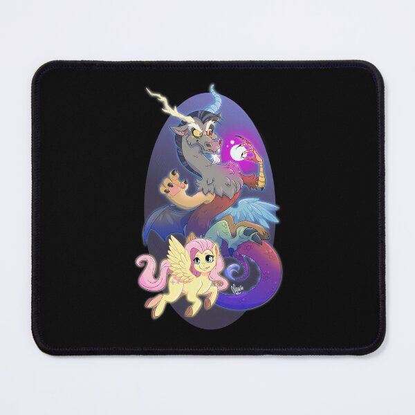 Item preview, Pegasus Pony Flying Below Chaotic Chimera Monster designed and sold by jestemjaros.