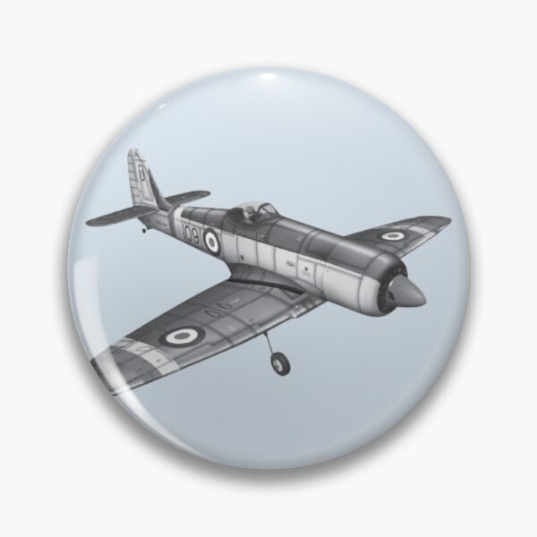 Item preview, sea fury hawker aircraft designed and sold by PilotandPlane.