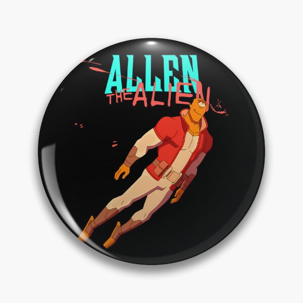 Item preview, One Eyed Orange Alien Wearing Red Jacket Floating In Space designed and sold by jestemjaros.