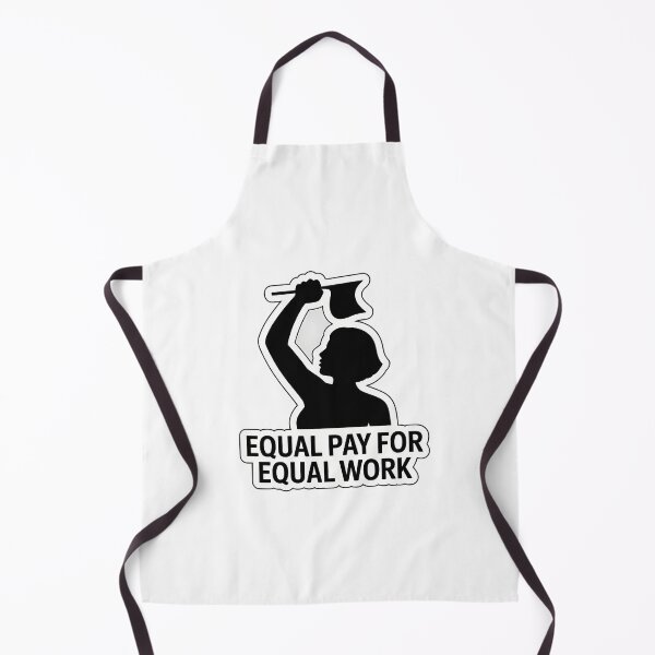 Item preview, Equal Pay for Equal Work Silhouette designed and sold by NiftyWrx.