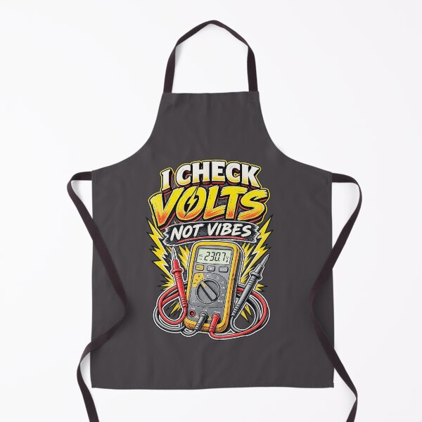 Item preview, I Check Volts Not Vibes – Funny Electrician designed and sold by GottaPics.