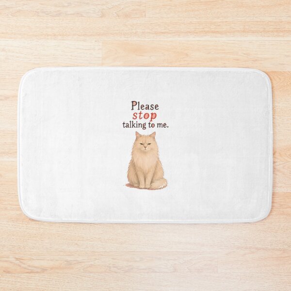 Item preview, I Am Exhausted By Your Existence Sarcastic Cat Art designed and sold by SarcasmAndSpite.