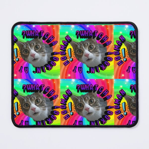 Item preview, Sassy Cat Watcha Lookin At Hooman Rainbow designed and sold by Fatema22.