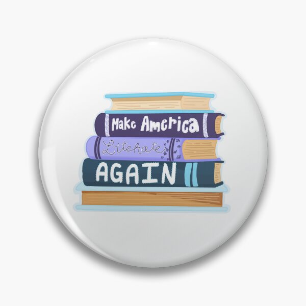 Item preview, Make America Literate Again! designed and sold by whimsicallyanxious.