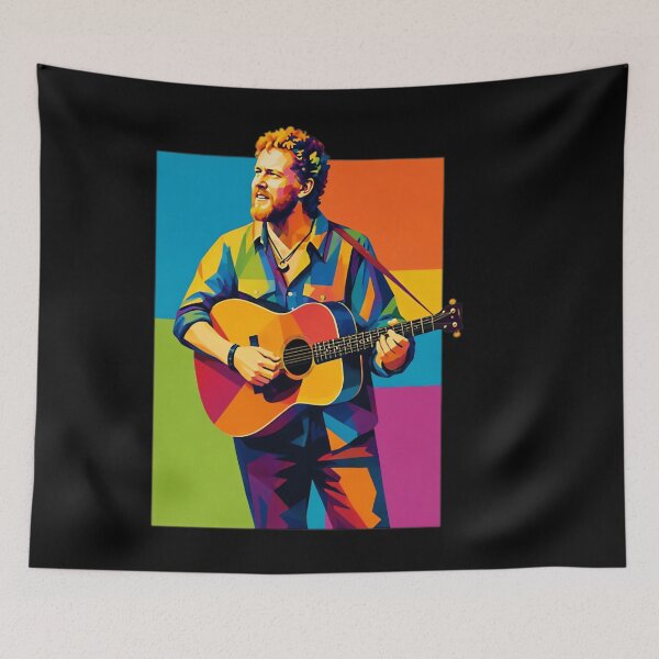 Item preview, Glen Hansard WPAP Classic Irish Folk Music Art designed and sold by DavidThe1.