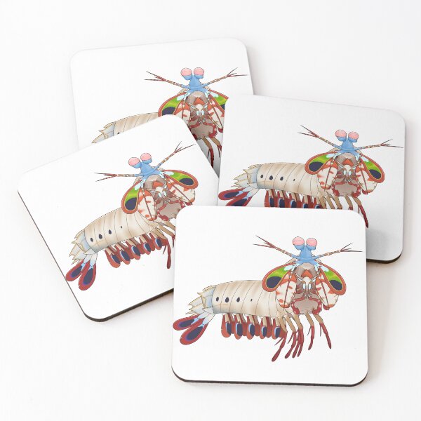 Item preview, Peacock Mantis Shrimp designed and sold by Sonderdaisies.