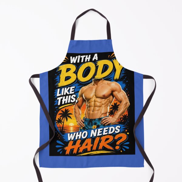 Item preview, With a body like this, who needs hair? designed and sold by Linda La Guardia.