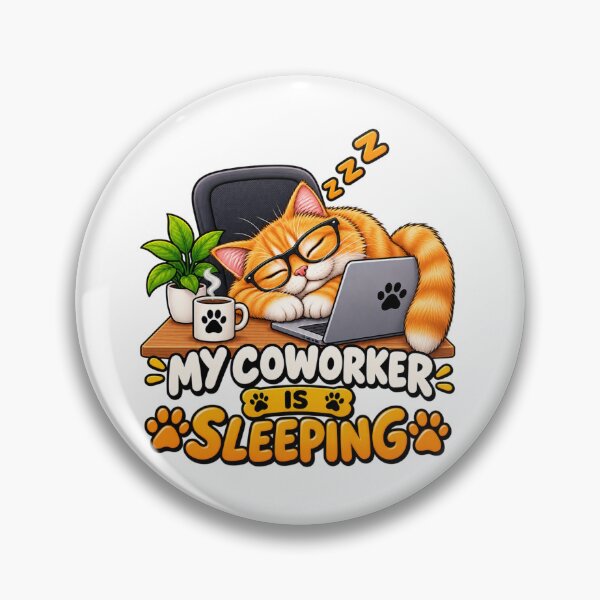 Item preview, Sleeping Cat Coworker designed and sold by M.Store.