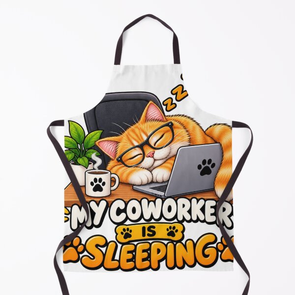 Item preview, Sleeping Cat Coworker designed and sold by M.Store.