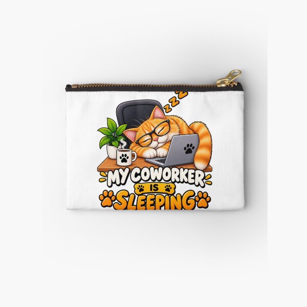 Item preview, Sleeping Cat Coworker designed and sold by M.Store.