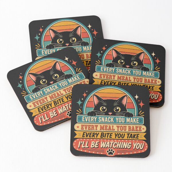 Item preview, Every Snack You Make Every Bite You Take Cat designed and sold by warhurnat.