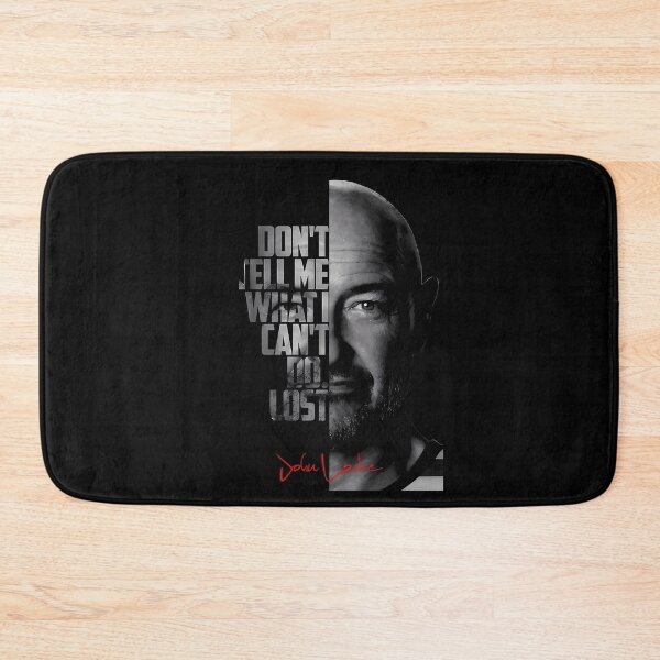 Item preview, Black And White John Locke Lost Tv Show Quote  designed and sold by teeashirtsb.