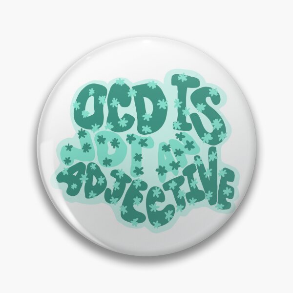 Item preview, OCD is Not an Adjective designed and sold by whimsicallyanxious.