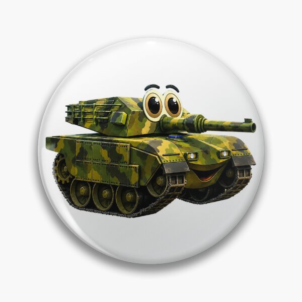 Item preview, Military Tank Cartoon designed and sold by Scott Hayes.