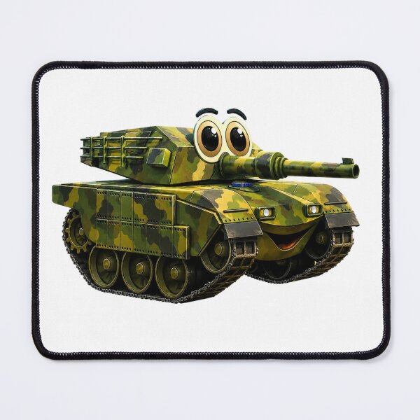 Item preview, Military Tank Cartoon designed and sold by Scott Hayes.