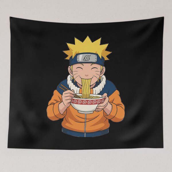 Item preview, Naruto Eating Ramen designed and sold by Creaturesinzo.