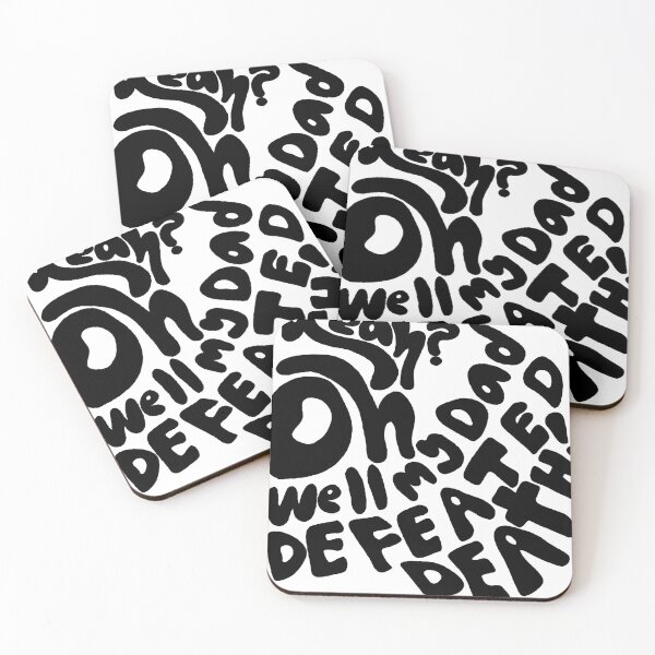 Item preview, Oh Yeah? Well my Dad Defeated Death! designed and sold by findsfromemily.