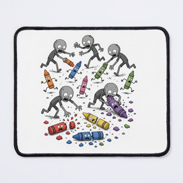 Item preview, Zombie Stick Figures Hunting Crayons designed and sold by THMKagutsuchi.