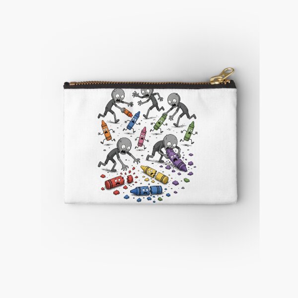 Item preview, Zombie Stick Figures Hunting Crayons designed and sold by THMKagutsuchi.