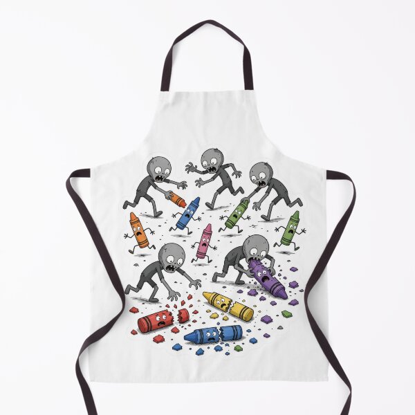 Item preview, Zombie Stick Figures Hunting Crayons designed and sold by THMKagutsuchi.