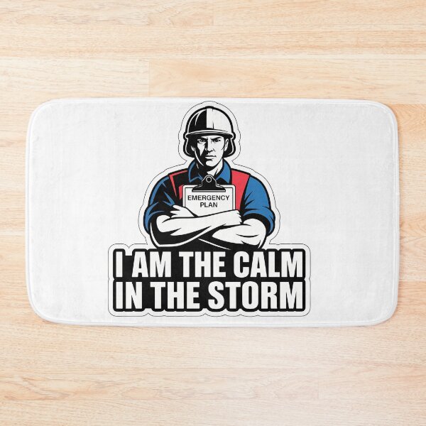 Item preview, Calm in the Storm Emergency Prep designed and sold by NiftyWrx.
