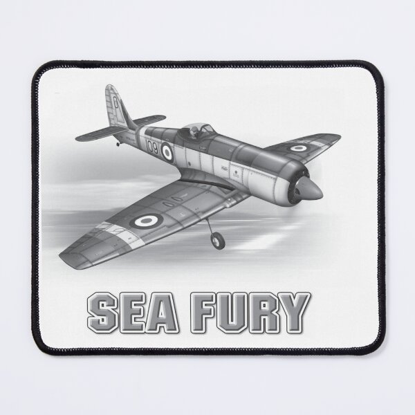 Item preview, hawker sea fury designed and sold by PilotandPlane.