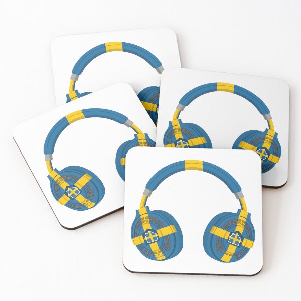 Item preview, Swedish House Music DJ Headphones Scandinavian EDM designed and sold by ColorCatcher.