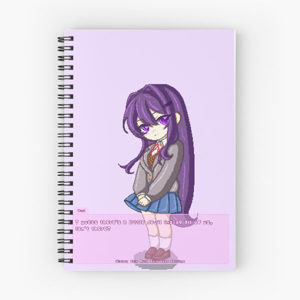Item preview, Yuri Doki Doki Literature Club pixel-art designed and sold by MiloBoo.