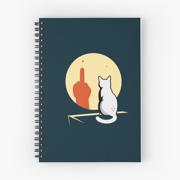 Item preview, Cat and Middle Finger designed and sold by warhurnat.